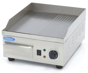Griddle - Half Grooved - 36cm - incl Drip Tray