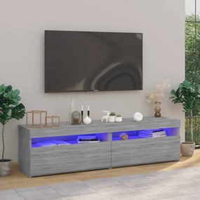 ΈΠΙΠΛΟ ΤΗΛΕΟΡΑΣΗΣ ΜΕ LED 2 ΤΕΜ. ΓΚΡΙ SONOMA 75 X 35 X 40 ΕΚ. 815126