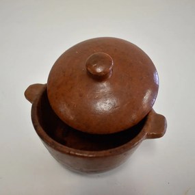 Διακοσμητικό Mπωλ με καπάκι JCG 414 Clay