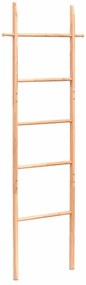 vidaXL Σκάλα για Πετσέτες 170 εκ. από Μασίφ Ξύλο Καρυδιάς