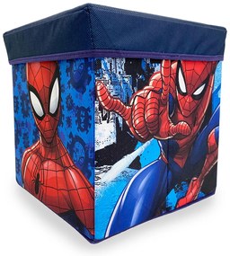 Σκαμπό Με Αποθηκευτικό Χώρο (30X30) Dimcol Spider-Man 09