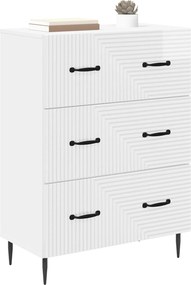 vidaXL Ντουλάπι με Συρτάρια 66 x 34,5 x 89,5 εκ Επεξεργασμένο Ξύλο