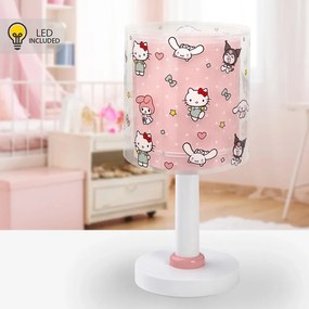 Επιτραπέζιο Φωτιστικό Παιδικό Hello Kitty And Friends G4 Led 41251 16×16×2 cm Pink Ango