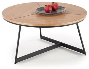 KARIDA c. table natural oak / black DIOMMI V-CH-KARIDA-LAW DIOMMI-60-21387