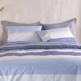 Ζεύγος Μαξιλαροθήκες (50x70) Rythmos Diva Boost Blue