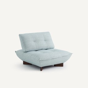 Πολυμορφική πολυθρόνα με μελανζέ ταπετσαρία, Kaori