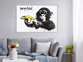 Αφίσα - Banksy: Banana Gun I - 30x20 - Μαύρο - Χωρίς πασπαρτού