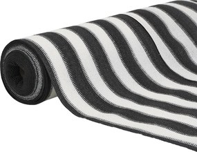 vidaXL Δίχτυ Σκίασης Ανθρακί/Λευκό 1,5x10 μ. από HDPE 195 γρ./μ²