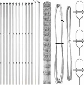 vidaXL Στύλος Περιφράξεων Γαλβανισμένο 25 x 1,6 μ Ατσάλι