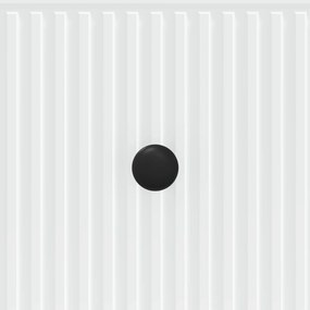vidaXL Ντουλάπι με Συρτάρια Λευκό 66 x 34,5 x 90 εκ Επεξεργασμένο Ξύλο