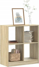 vidaXL Βιβλιοθήκη Sonoma Δρυς 68,5x32x75 εκ. από Επεξεργ. Ξύλο