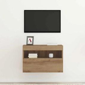 vidaXL Ντουλάπι Τηλεόρασης Τοίχου 60 x 30 x 40 εκ. artisan δρυς