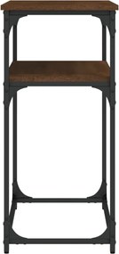 vidaXL Τραπέζι Κονσόλα Καφέ Δρυς 100x35,5x75 εκ. Επεξεργασμένο Ξύλο