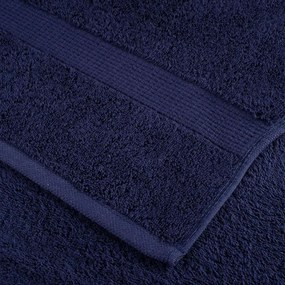 vidaXL a Πετσέτες Προσώπου SOLUND 2 pcs Ναυτικό μπλε Βαμβάκι