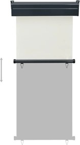 vidaXL Σκίαστρο Βεράντας Πλαϊνό Κρεμ 85 x 250 εκ.