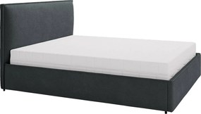 Επενδυμένο Κρεβάτι Bianco Grant-Ανθρακί-180 x 200