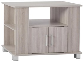 Έπιπλο Τηλεόρασης EMELIA Μελαμίνη Σταχτί 80x40x57.5Υεκ. 80x40x57.5 εκ.