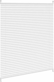 vidaXL Σύστημα Σκίασης Πλισέ Λευκό 100 x 125 εκ.