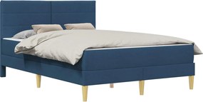 vidaXL Σκελετός Κρεβατιού Μπλε 160 x 200 cm Πολυεστέρας