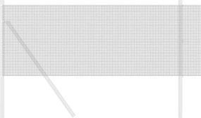 vidaXL Συγκολλητός φράχτης από σύρμα 1000 x 40 εκ Γκρι