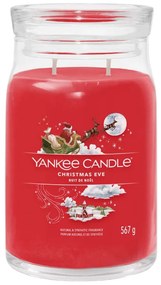 Χριστουγεννιάτικο Αρωματικό Κερί Σε Δοχείο Signature Christmas Eve 1631776E 9,3x15,7cm 567g Red Yankee Candle