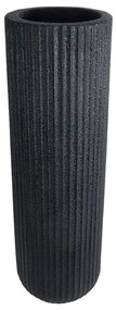 Κασπώ Δαπέδου Matera 20733 Φ42x120cm Black GloboStar Cement