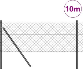 vidaXL Φράχτης Συρμάτινου Φράχτη 10 x 0,6 μ (Π x Υ)