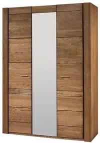 Ντουλάπα Τρίφυλλη Denny 16625479 160x60x225cm Natural Three Door