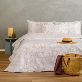 Παπλωματοθήκη Υπέρδιπλη (225x245) 2 Όψεων Melinen Ultra Line Aisha Blue