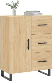 vidaXL Ντουλάπι Sonoma Δρυς 69,5 x 34 x 90 εκ. από Επεξεργασμένο Ξύλο