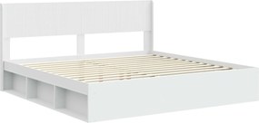 vidaXL Καλάθι με αποθήκη και κεφαλάρι Λευκό 200 x 200 cm