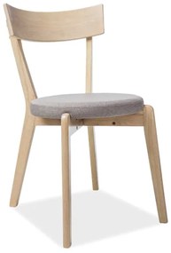 KRZESŁO NELSON DĄB MIODOWY/SZARY TAP. 130 DIOMMI-80-3451