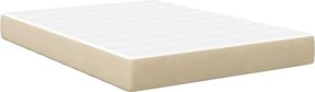 vidaXL Στρώμα Κρεβατιού με στρώμα Φασκόμηλο 140 x 190 cm ύφασμα