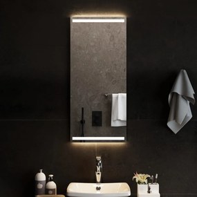 vidaXL Καθρέφτης Μπάνιου με LED 40x90 εκ.