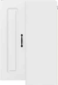 vidaXL Πάνελ πλυντηρίου πιάτων Kalmar Λευκό 57 x 57 x 80 εκ.