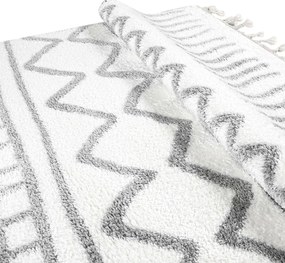Χαλί (200x280) Polcarpet Silky Shaggy 633 Cream/Grey