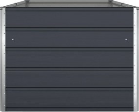 vidaXL Γλάστρα Ανθρακί 195 x 100 x 75 εκ Επικαλυμμένος Χάλυβας