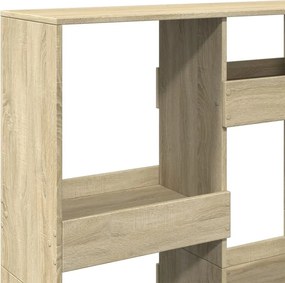 vidaXL Βιβλιοθήκη/Διαχωριστικό Χώρου Δρυς 100x33x135 εκ. Επεξ. Ξύλο