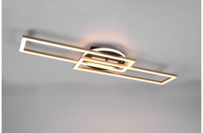 Πλαφονιέρα Φωτιστικό Οροφής LED 30W Κινητό Dimmer 3CCT Twister Trio Lighting-R67183108-Ορείχαλκος R67183108
