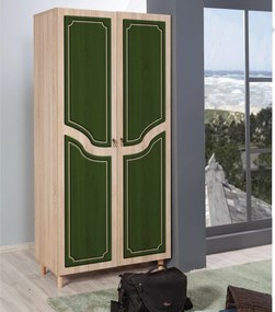 Διφυλλη Ντουλαπα Δρυς Sonoma STIL 52x90x192