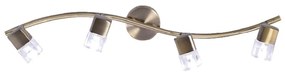 Σποτ Πολύφωτο Aca Naples 0901064GAB Bronze
