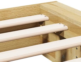 Πλαίσιο κρεβατιού χωρίς στρώμα 150x200 cm μασίφ ξύλο δρυς 3324124