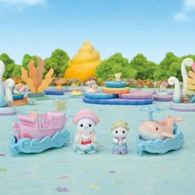 Playset Sylvanian Families Amusement Park Ride - Ride the Waves Πολύχρωμο