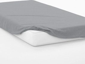 Σεντόνι King Size Με Λάστιχο (180x200+30) Dimcol Exotic Line Γκρι