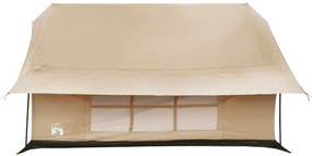 vidaXL Καταφύγιο Τέντας Κρεμ 340 x 246 x 210 εκ. Πολυβάμβακας
