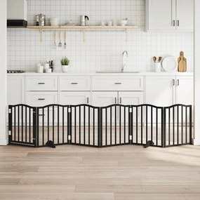 vidaXL Διαχωριστικό Σκύλων/Πόρτα Πτυσσόμενο 6 Πάνελ 300εκ. Ξύλο Λεύκας