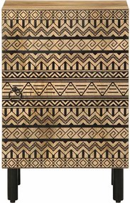 vidaXL Ντουλάπι Μπάνιου 38x33,5x58 εκ. από Μασίφ Ξύλο Μάνγκο