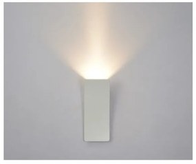 Απλίκα Φωτιστικό Τοίχου LED 6W W8,5 CM Αλουμίνιο Luma Lighting 123-01453-17-white Λευκό