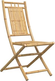 vidaXL Πτυσσόμενες Καρέκλες 8 τεμ. 46x66x99 εκ. Μπαμπού