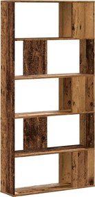 vidaXL Βιβλιοθήκη 5 Επιπέδων 80,5x23,5x162,5 εκ. Επεξεργ. Ξύλο